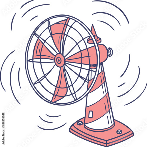 Illustration of a water drop containing a globe next to a faucet in a light blue color scheme image