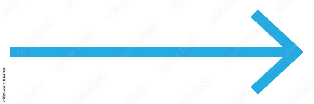 Obraz premium Thin long arrow vector icon. Long arrows. Arrow vector isolated