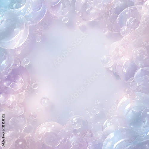 Pastel Bubble Dream Frame