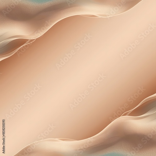 Layered Wave Geological Background