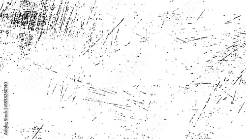 Distressed subtle grain texture overlay on transparent background for vintage grunge design and modern abstract artwork