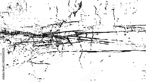 Weathered crack grunge pattern with broken surface texture for old rustic wall inspired design