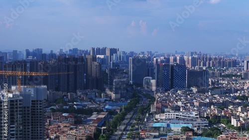 Foshan City Aerial Photography - Urban District Skyline View
