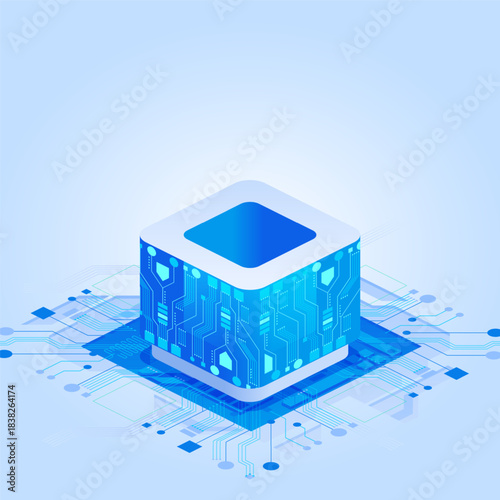 Digital cube data, processing and storage