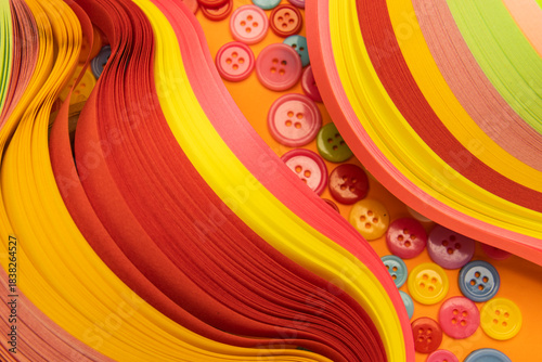 abstract background with colorful waves