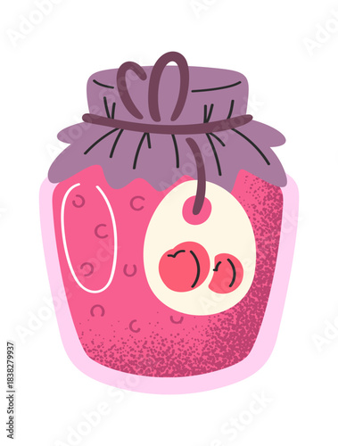 Current jam glass jar design