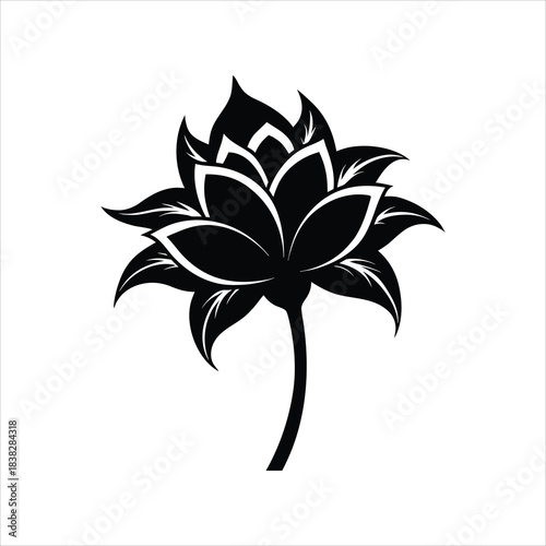 Golap Flower EPS Stylish Rose Vector Drawing