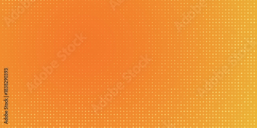 Yellow tech finance background abstract pixel element network with blurred abstract orange gradient vector background. eps10
