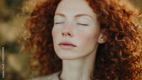 Video A bunch of fresh strawberries hung on a string