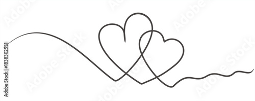 LOVE LETERRING LINE ART CONTINOUS  