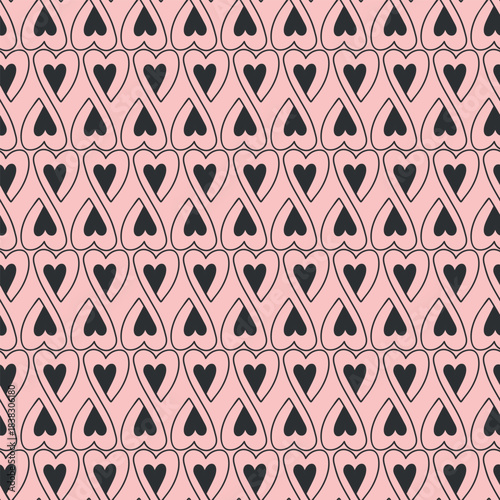 Seamless geometric pattern. Print for textile, fabric, covers, wallpapers, print, gift wrap, decoupage, scrapbooking, quilting. For fashion fabric. Retro stylization.