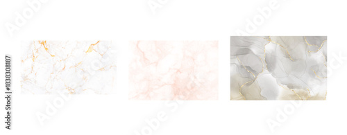 Set of modern marble with elegant veins design best suitable for home or commercial interior design 