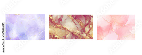 Set of modern marble with elegant veins design best suitable for home or commercial interior design 