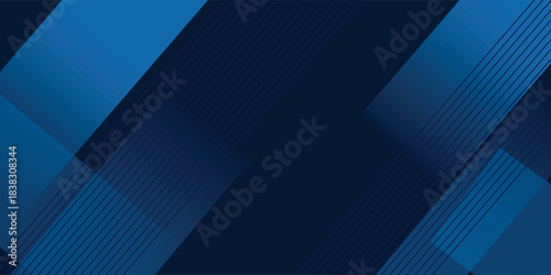modern blue abstract background with elegant bright diagonal lines