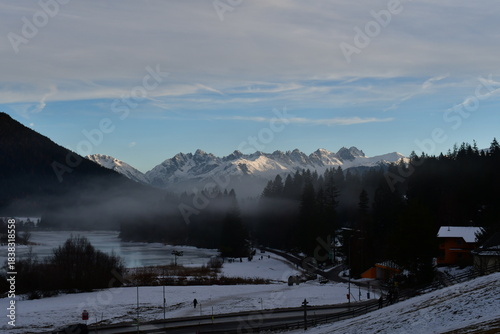 Schöne Landschaft bei Seefeld in Tirol