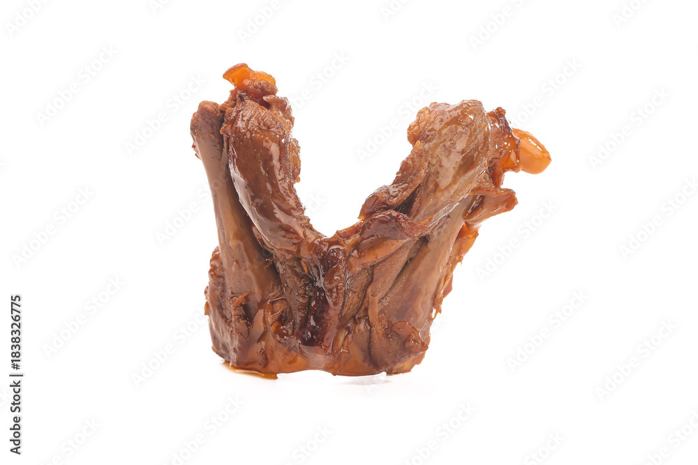 Fototapeta premium Spicy Marinated Duck Meat with Mouthwatering Flavor - Gourmet Poultry Cuisine