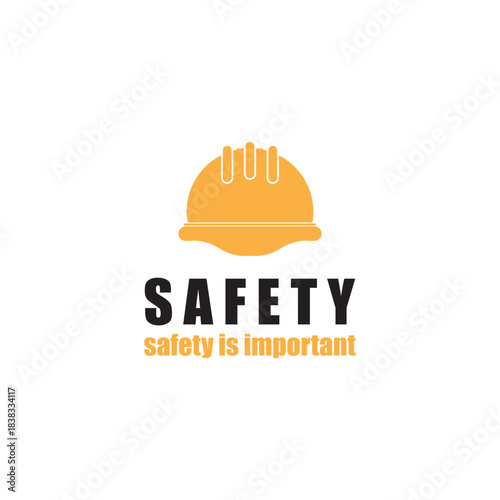 Construction safety helmet icon. Simple solid style. Hard hat, worker cap, protect and safe concept. Glyph vector illustration design isolated