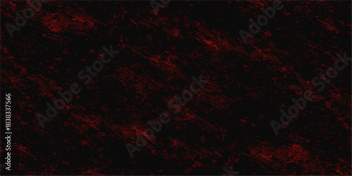 Grungy red and black abstract background featuring a textured dark wall pattern with smoke and fire flame illustrations for a dramatic wallpaper design