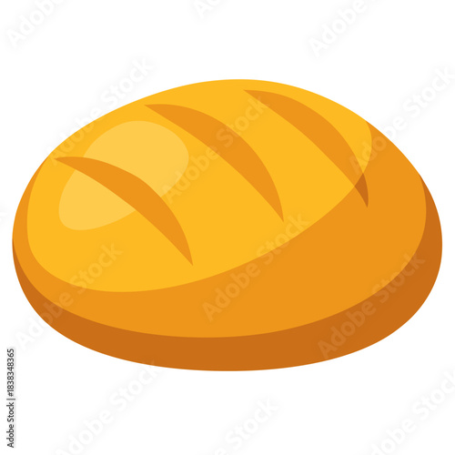 Loaf of bread vector illustration