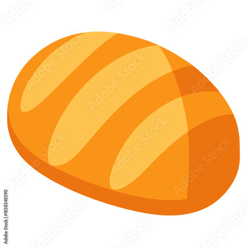 Loaf of bread vector illustration
