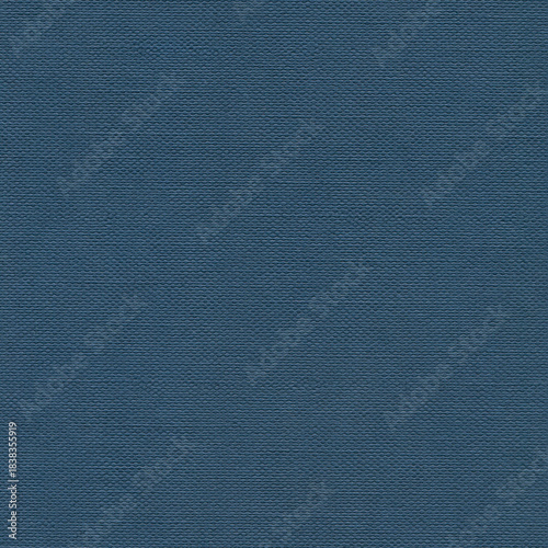 Parisian Blue Traditional Buckram Embossing Pattern, Natural Matt Finish Bookbinding Hardcover Wrap Wibalin Paper Swatch, Large Detailed Textured Book Cover Background Macro Closeup