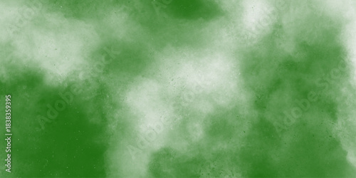 Abstract background of swirling green and dark green clouds. Abstract pixelated green shape with dark tones and subtle texture for digital art isolated on transparent background .

