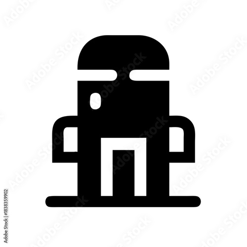 Building Capsule Modular Architecture Smart Urban Innovation icon set