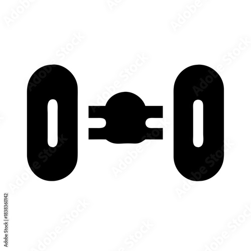 Hoverboard Personal Mobility Electric Smart Self-Balancing Futuristic icon set