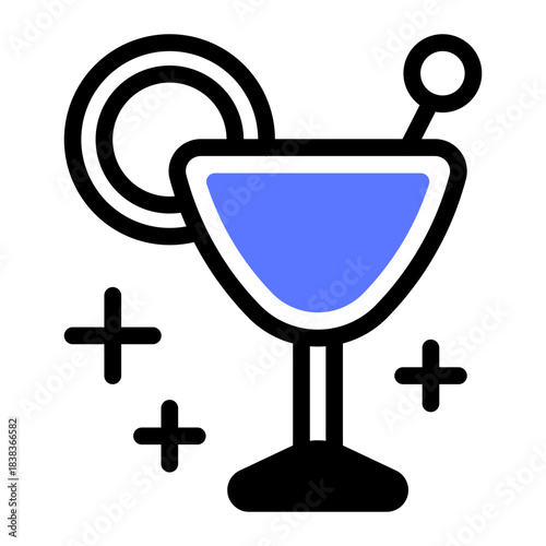 This Cocktail icon is suitable for party or event.