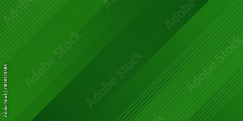 Abstract green sporty background template vector with shiny lines and lights. Green background with strong pattern design.Eps10 vector