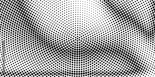 Modern grunge halftone gradient background. Faded grit noise texture. White and black sand wallpaper Vector illustration