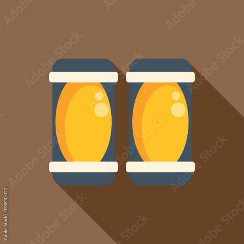 Yellow eggs storing in incubator, representing science and biotechnology concept