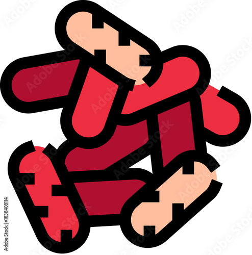 Angkak red yeast rice fermentation icon