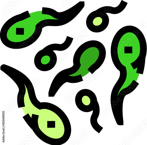 Microbes causing infection and disease spread in biology