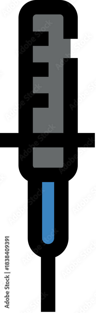 Obraz premium Syringe preparing injection vaccine for medical treatment