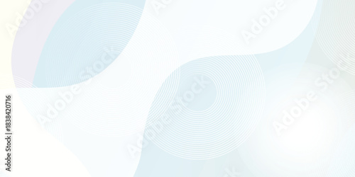 Abstract light blue background with soft white gradient color. Vector illustration abstract graphic design