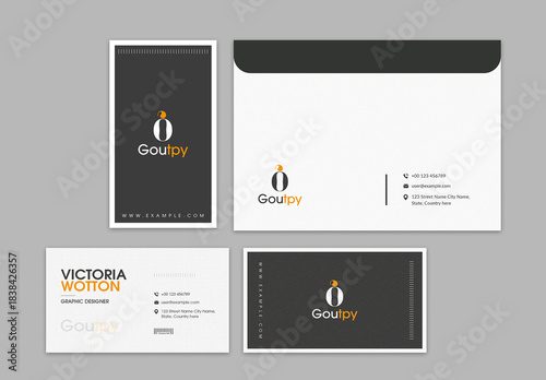 Minimal Corporate Branding Stationery Mockup Collection