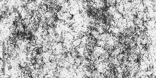 Abstract black grunge dust texture featuring a soft white background with minimal vector illustration style, designed with subtle grainy effects creating a clean yet distressed visual composition.