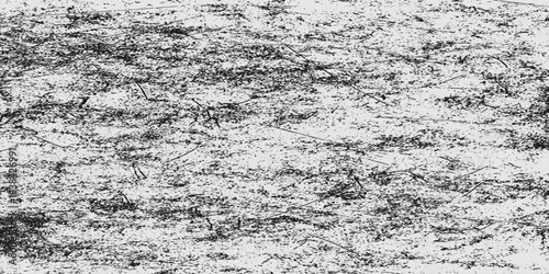 Abstract black grunge dust texture featuring a soft white background with minimal vector illustration style, designed with subtle grainy effects creating a clean yet distressed visual composition.