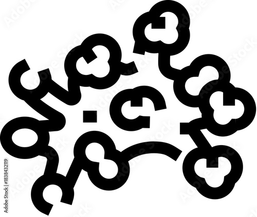 Cancer cells dividing, malignant tumor growing