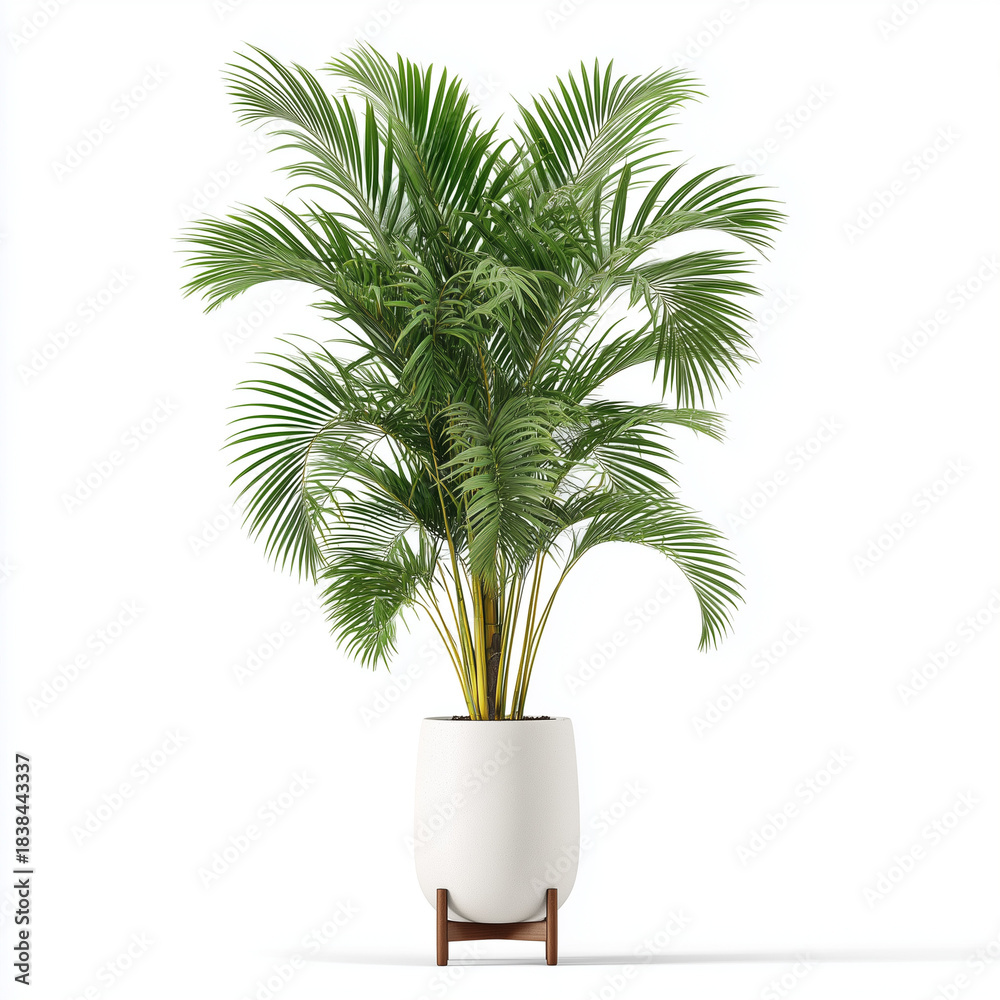 Obraz premium palm tree in a pot