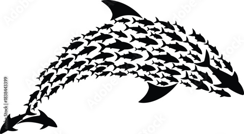 Black and White Horror Monster Head Vector Set; Detailed Illustration of a Scary Vampire or Goblin Character with Fangs, Pointed Ears, and an Evil, Furious Expression, Isolated Graphic.