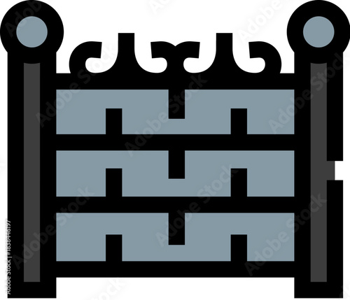 Wall of china representing defense, security, and barrier