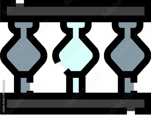 Broken baluster illustrating damage, weakness, and maintenance need