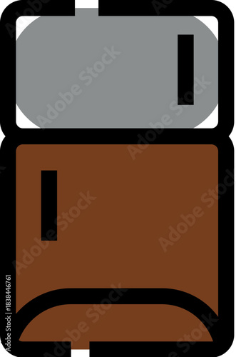 Refrigerator appliance preserving food and cold items