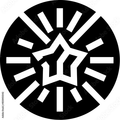 Date clan mon japanese family crest symbol