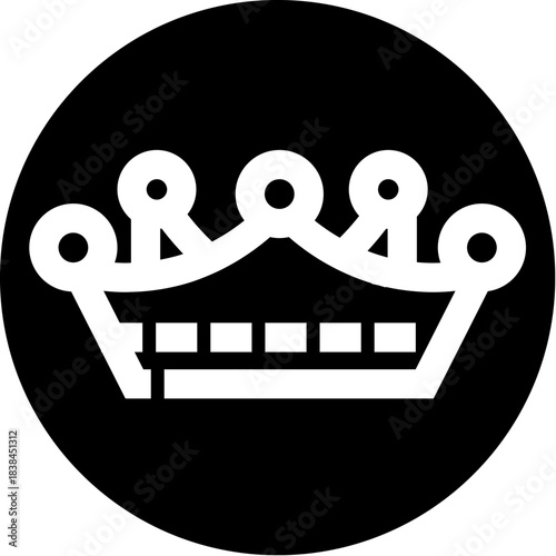 Crown icon representing royalty, power, and leadership