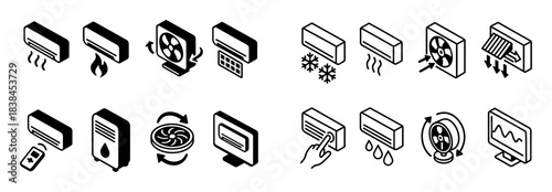 Air Conditioning Icons