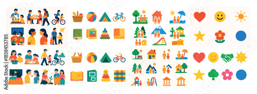 Diverse outdoor recreational activities