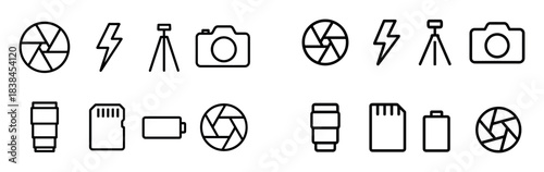 Photography Icon Set